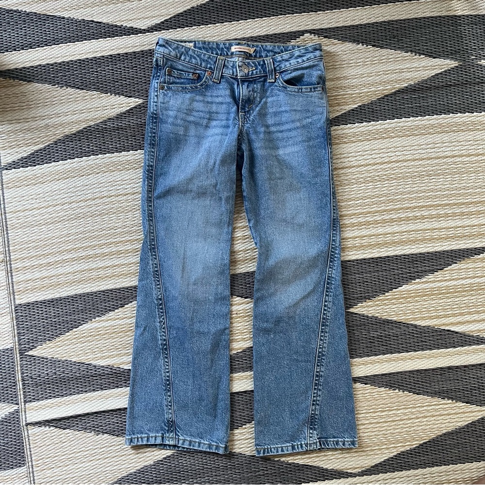 Levi's Mid-Blue Flare Jeans